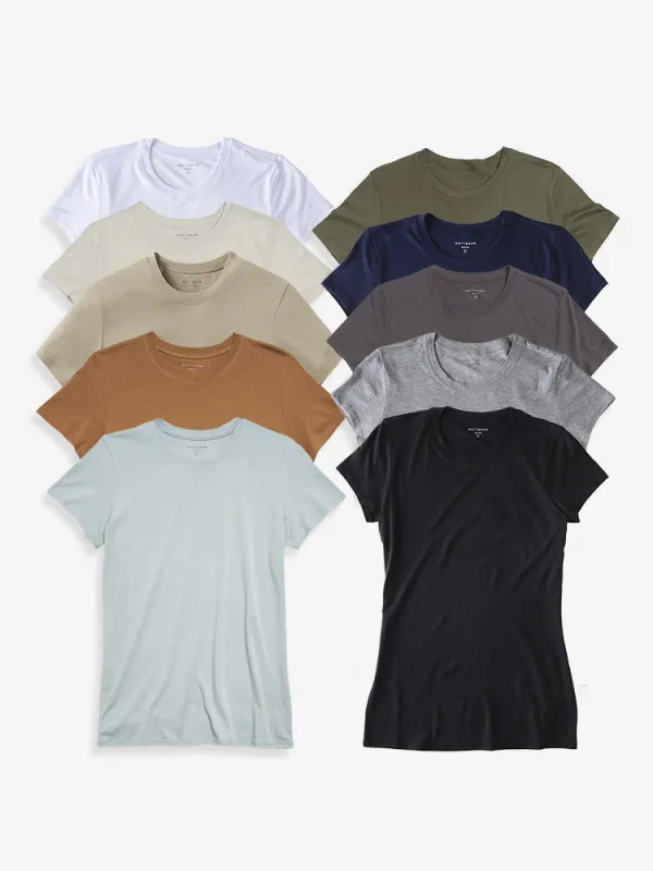 Fitted Crew Marcy 10-Pack sold by Mott & Bow