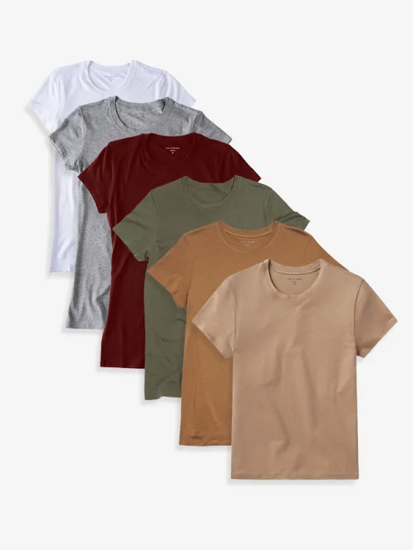 Fitted Crew Marcy 6-Pack sold by Mott & Bow