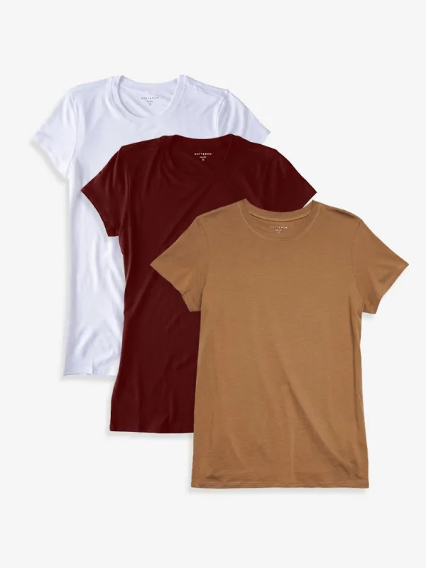 Fitted Crew Marcy 3-Pack sold by Mott & Bow