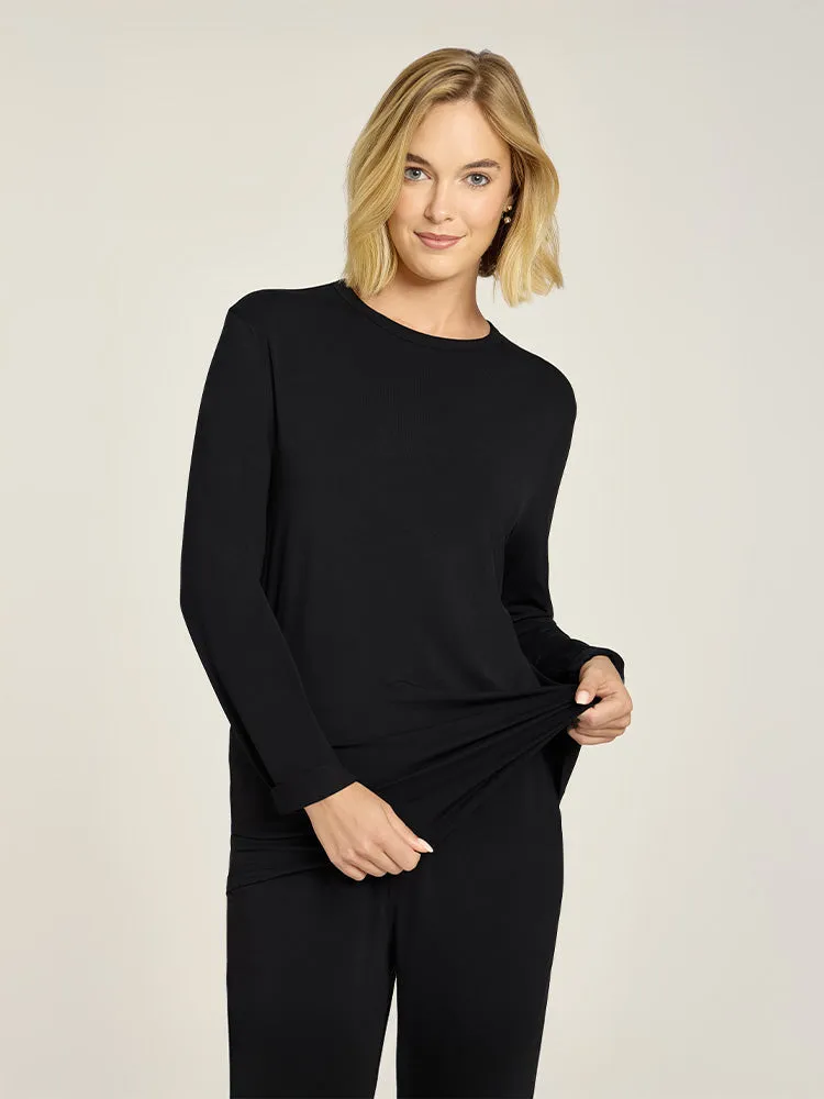 Pajama Long Sleeve Crew Neck sold by Mott & Bow product image thumbnail 2