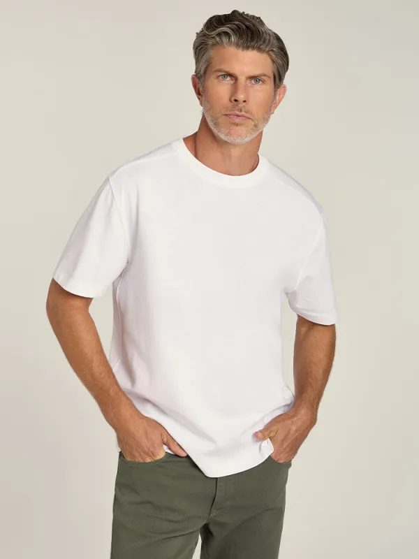 Cotton Jersey Oversized Tee sold by Mott & Bow