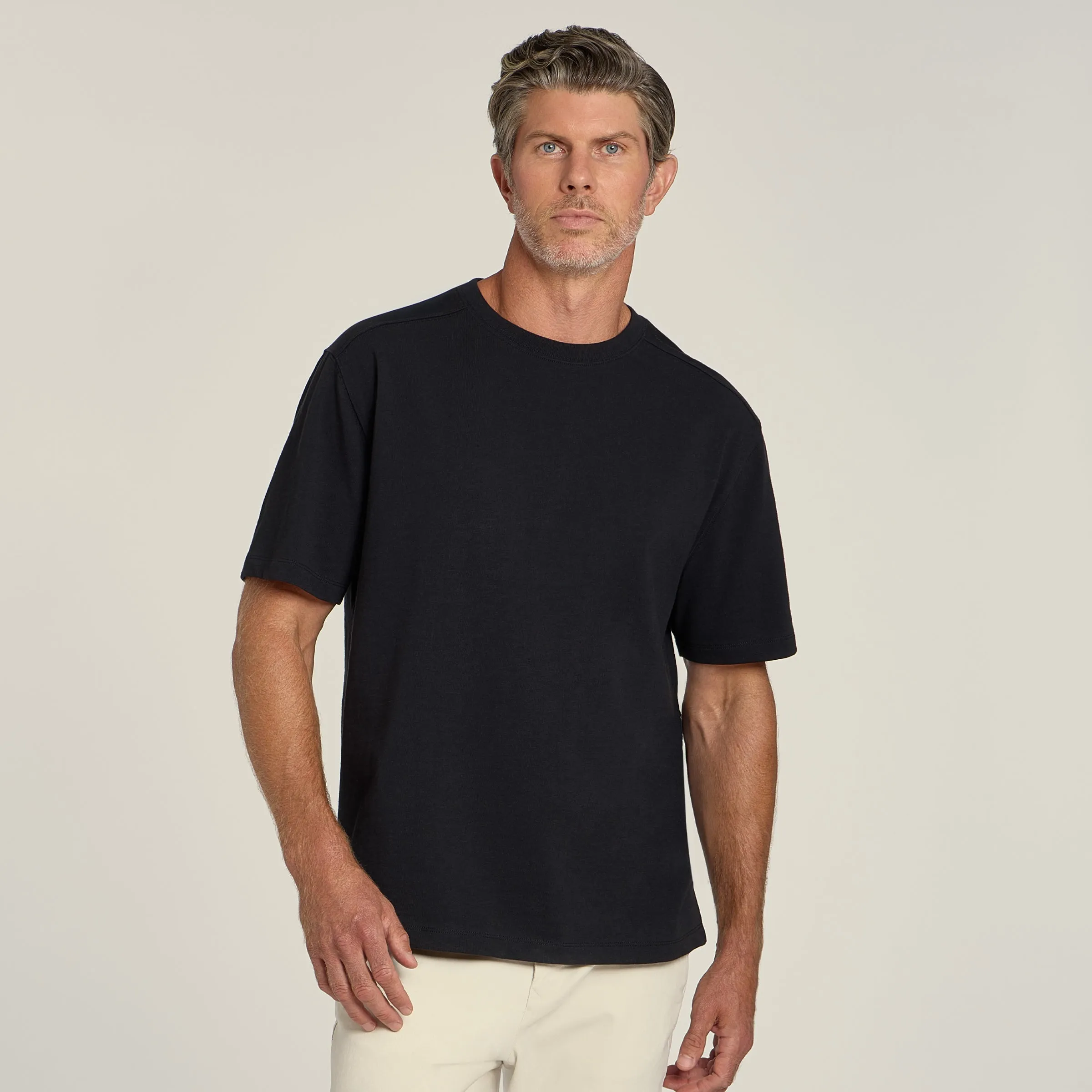Cotton Jersey Oversized Tee sold by Mott & Bow product image thumbnail 3