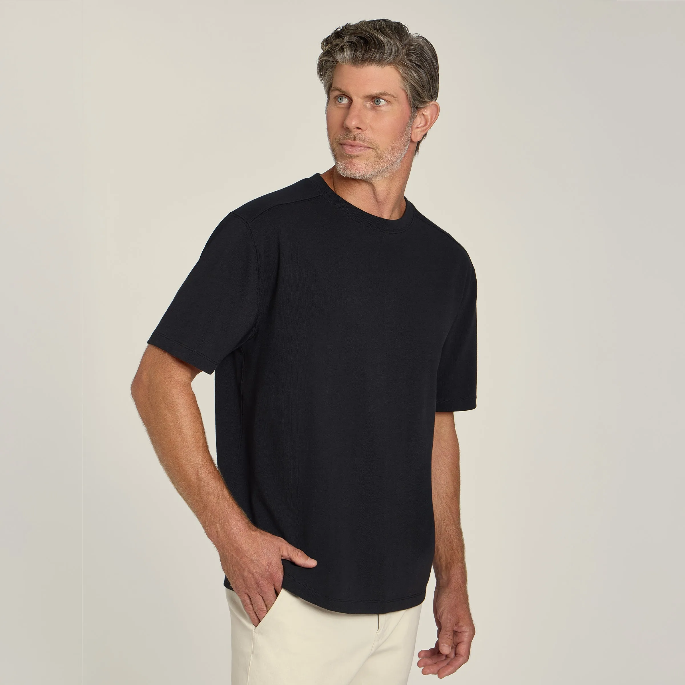 Cotton Jersey Oversized Tee sold by Mott & Bow product image thumbnail 4