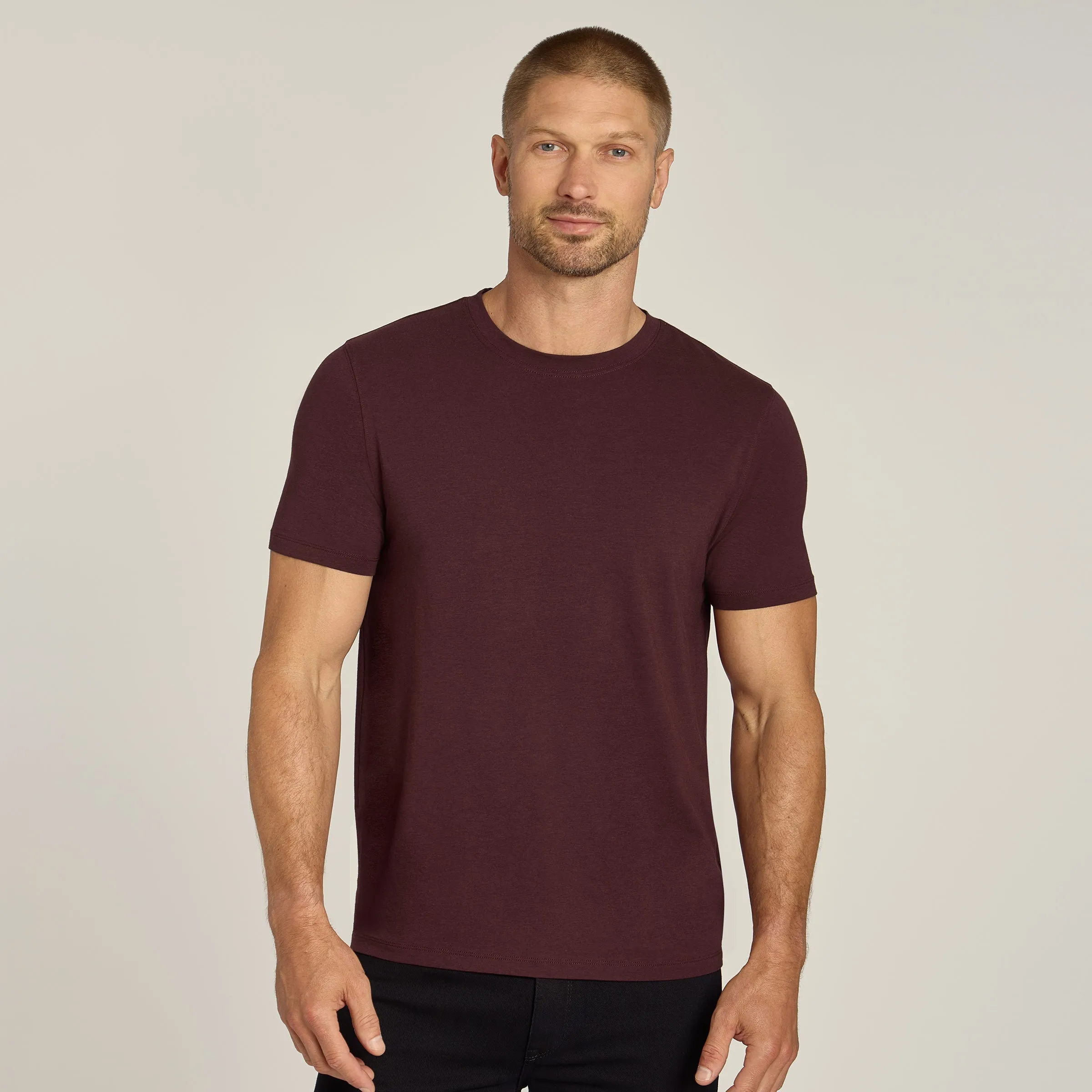 Luxe Stretch Tee sold by Mott & Bow product image thumbnail 3