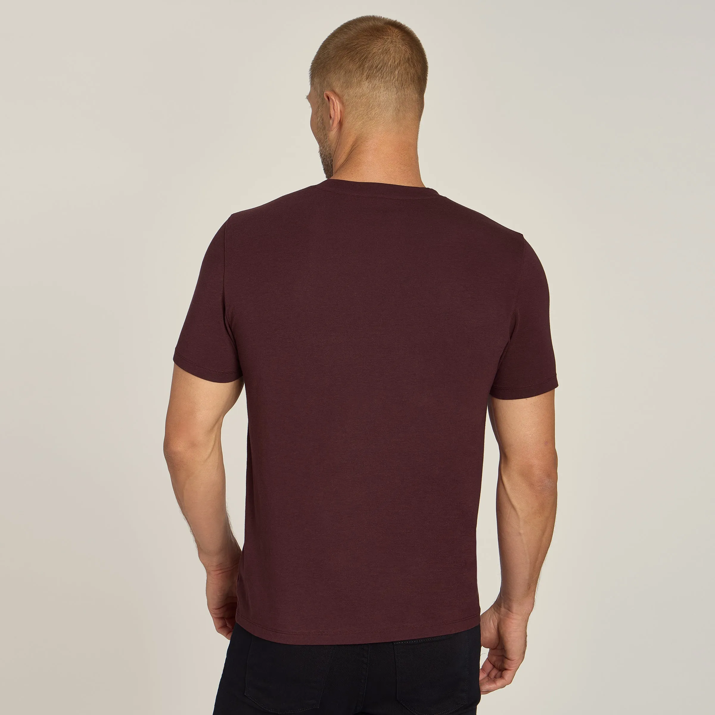 Luxe Stretch Tee sold by Mott & Bow product image thumbnail 5