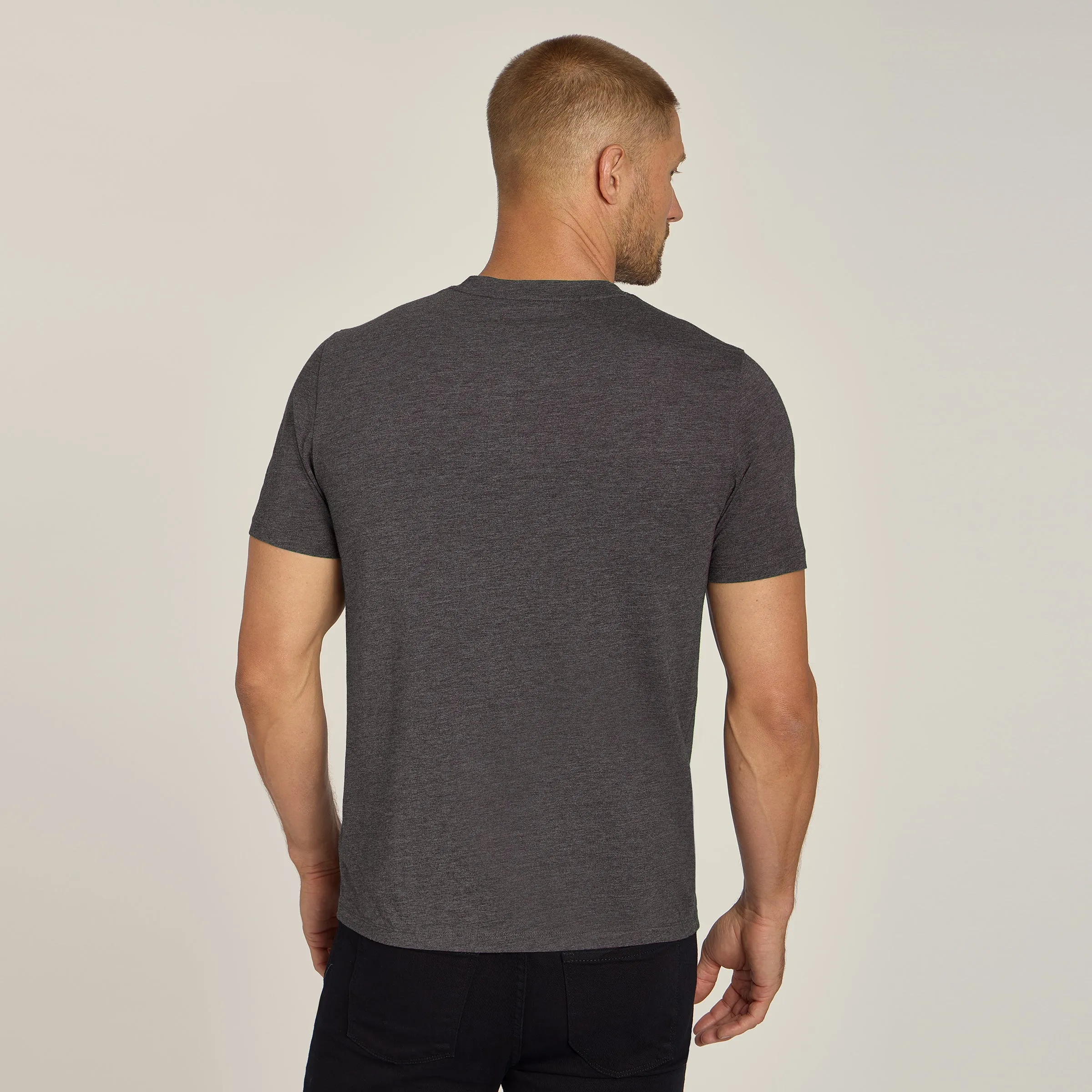 Luxe Stretch Tee sold by Mott & Bow product image thumbnail 5
