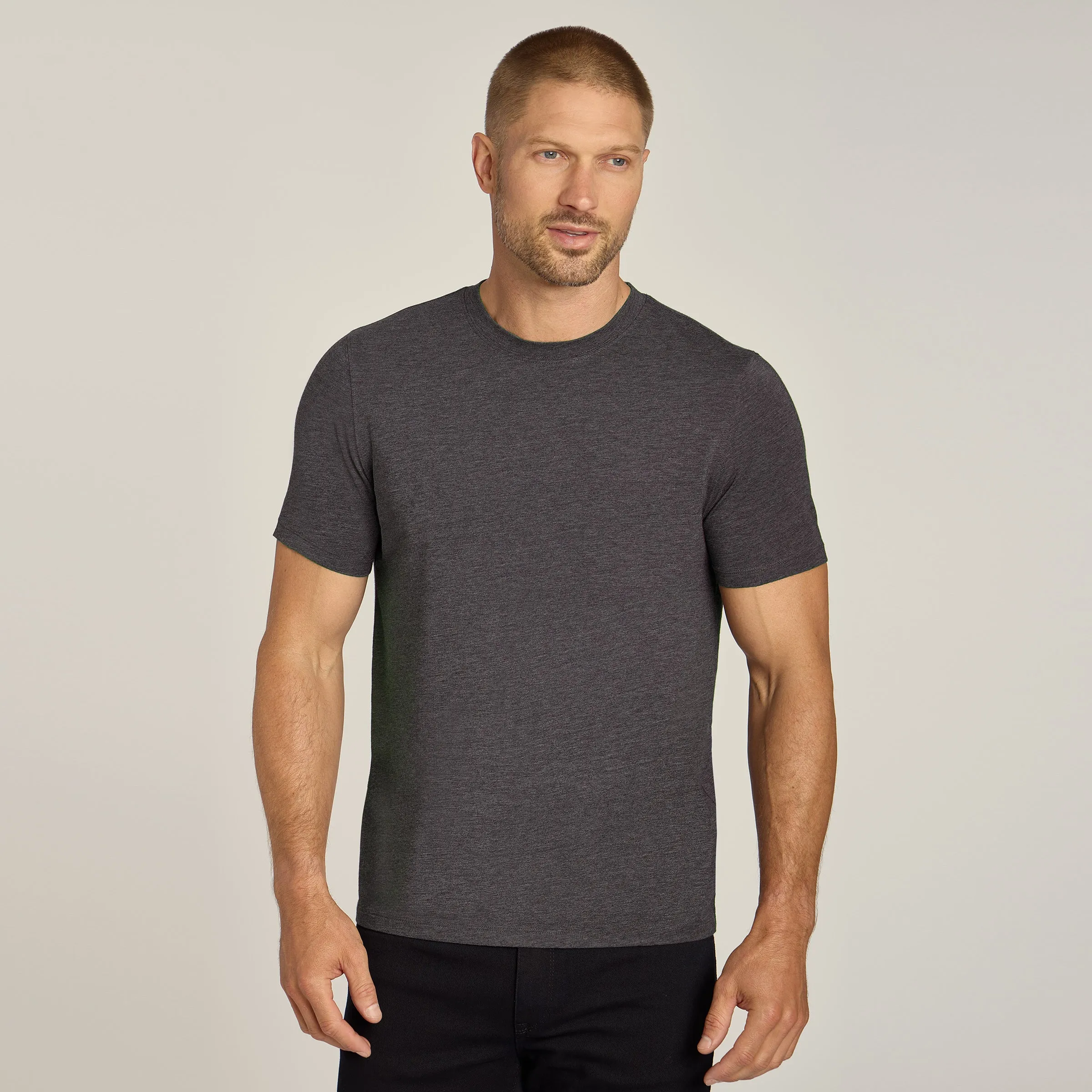 Luxe Stretch Tee sold by Mott & Bow product image thumbnail 3