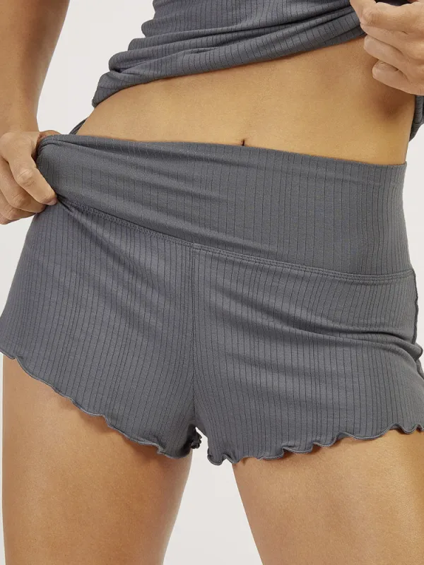 Lounge Wide Waistband Shorts - Pre Order sold by Mott & Bow