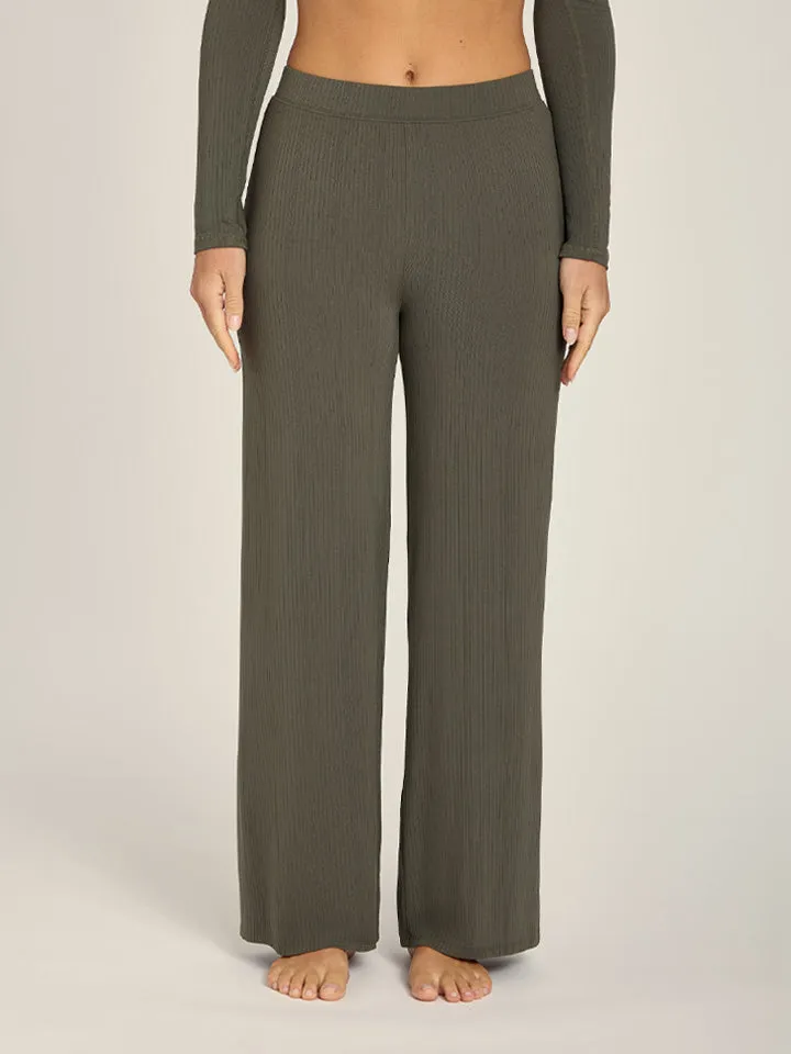 Lounge Wide Leg Pants - Pre Order sold by Mott & Bow product image thumbnail 3