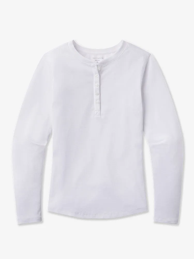 Long Sleeve Rib Henley Tee sold by Mott & Bow product image thumbnail 2
