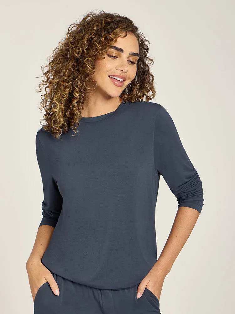 Pajama Long Sleeve Crew Neck sold by Mott & Bow product image thumbnail 4