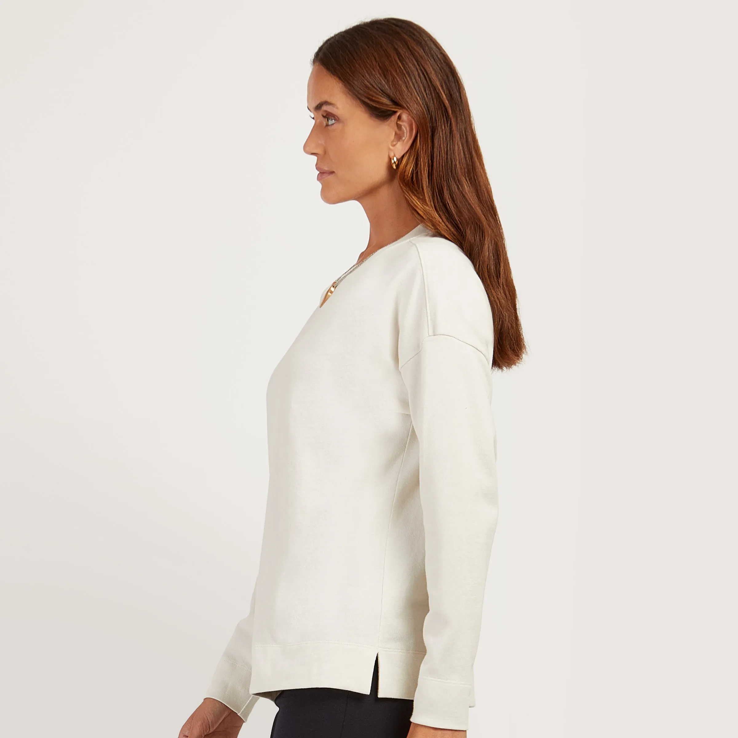 Cotton Jersey Oversized Long Sleeve Tee - Pre Order sold by Mott & Bow product image thumbnail 5