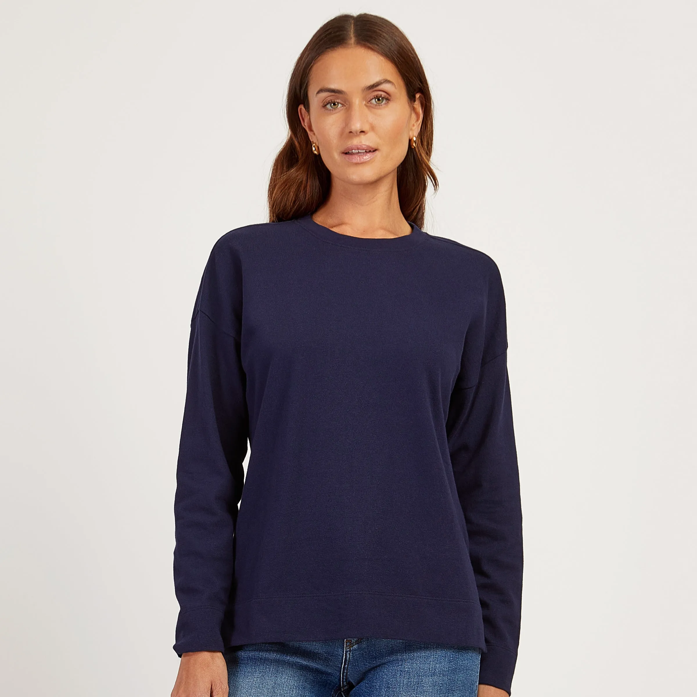 Cotton Jersey Oversized Long Sleeve Tee - Pre Order sold by Mott & Bow product image thumbnail 3