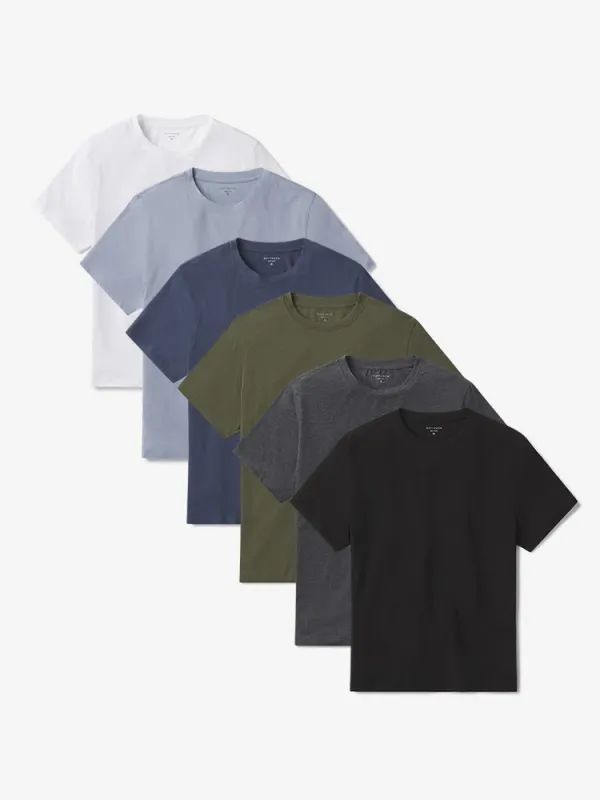 Luxe Stretch Tee 6-Pack made by Mott & Bow