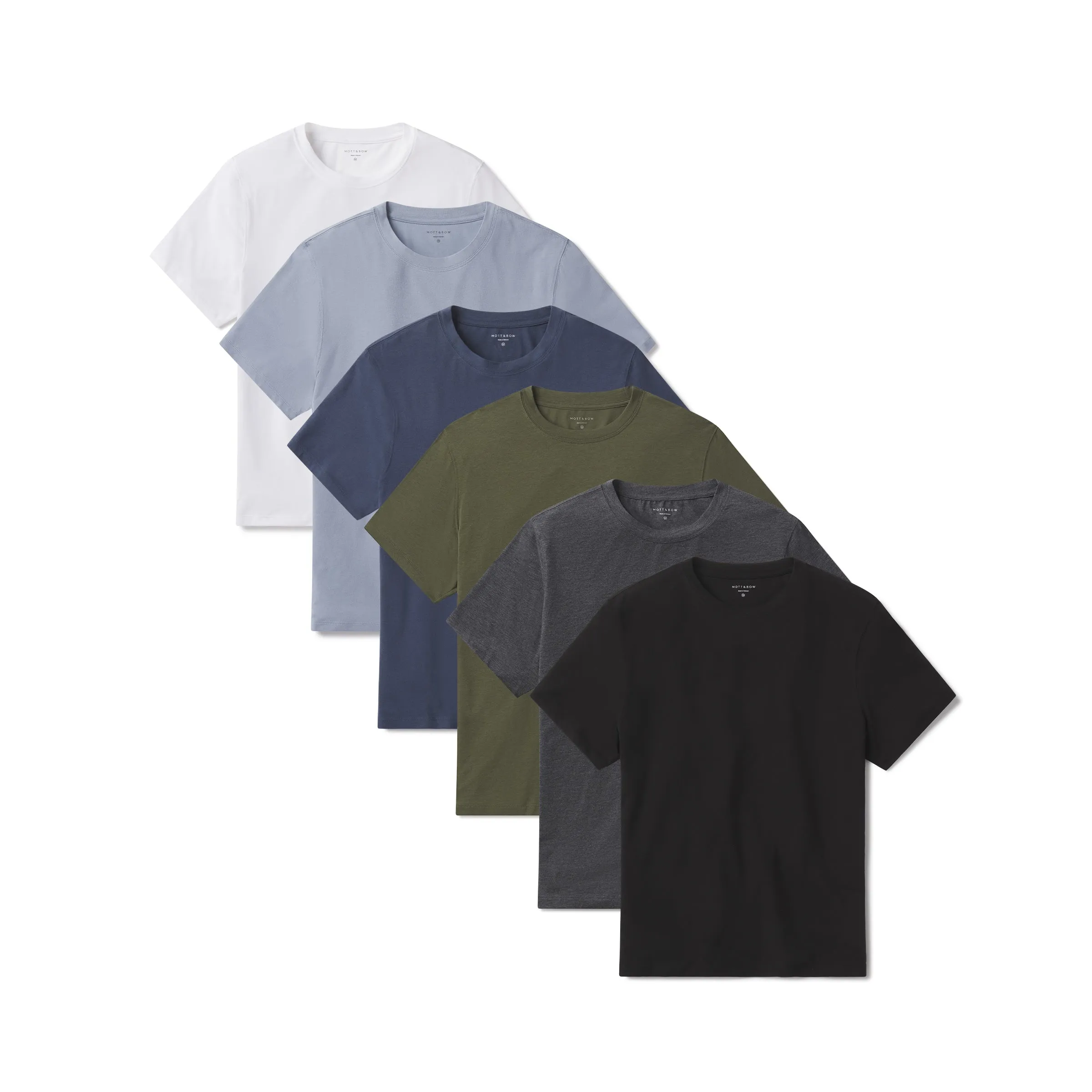 Luxe Stretch Tee 6-Pack sold by Mott & Bow product image thumbnail 3