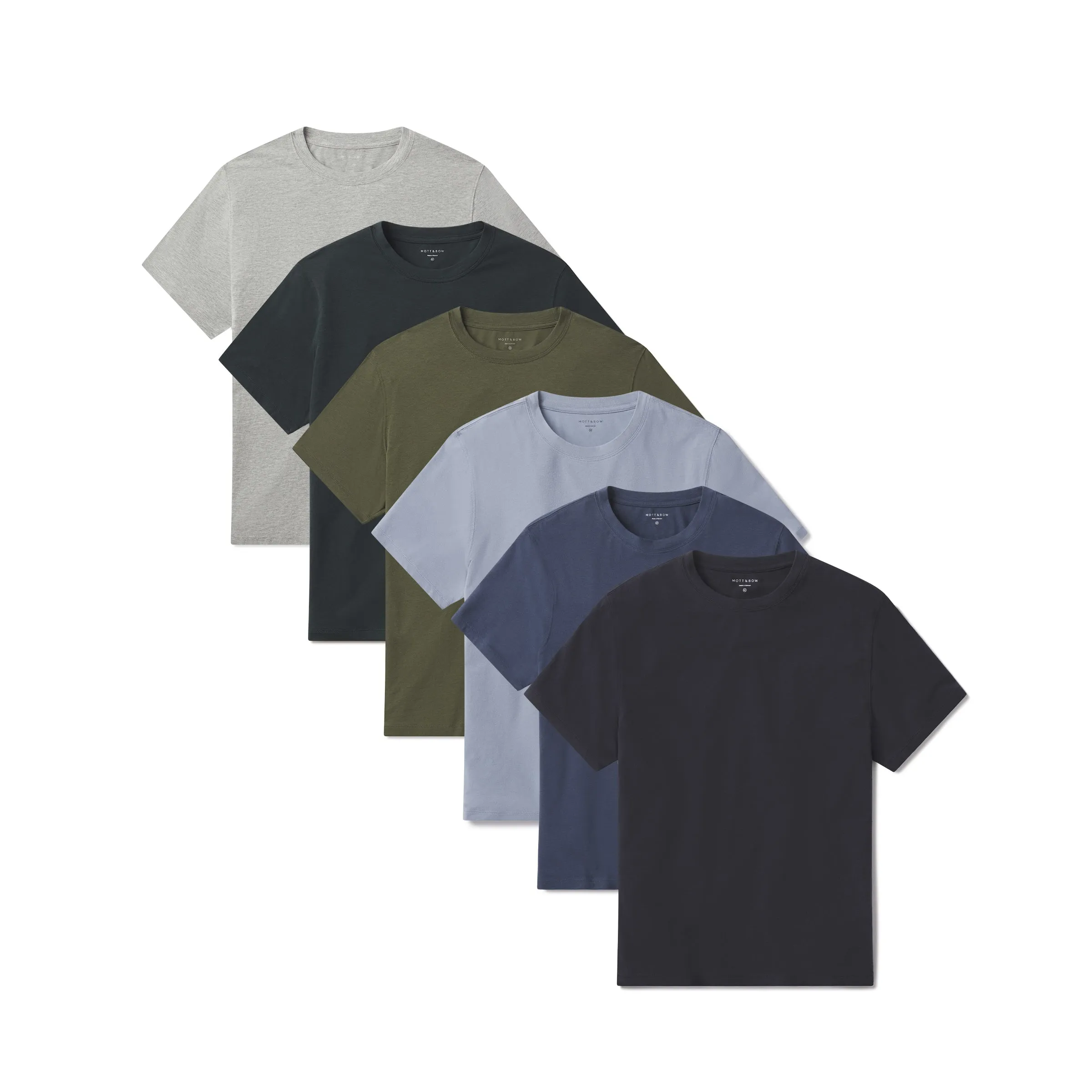 Luxe Stretch Tee 6-Pack sold by Mott & Bow product image thumbnail 3