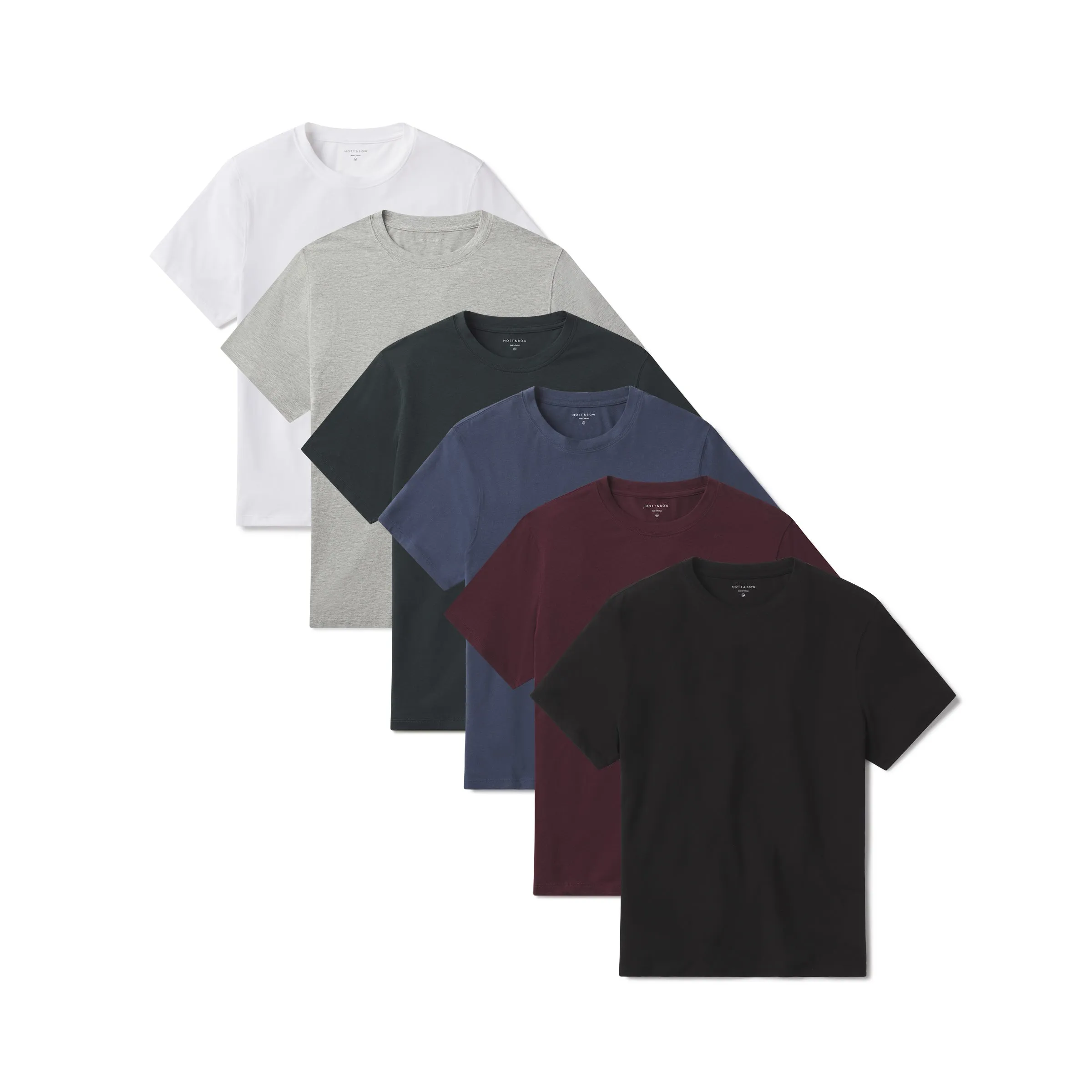 Luxe Stretch Tee 6-Pack sold by Mott & Bow product image thumbnail 3