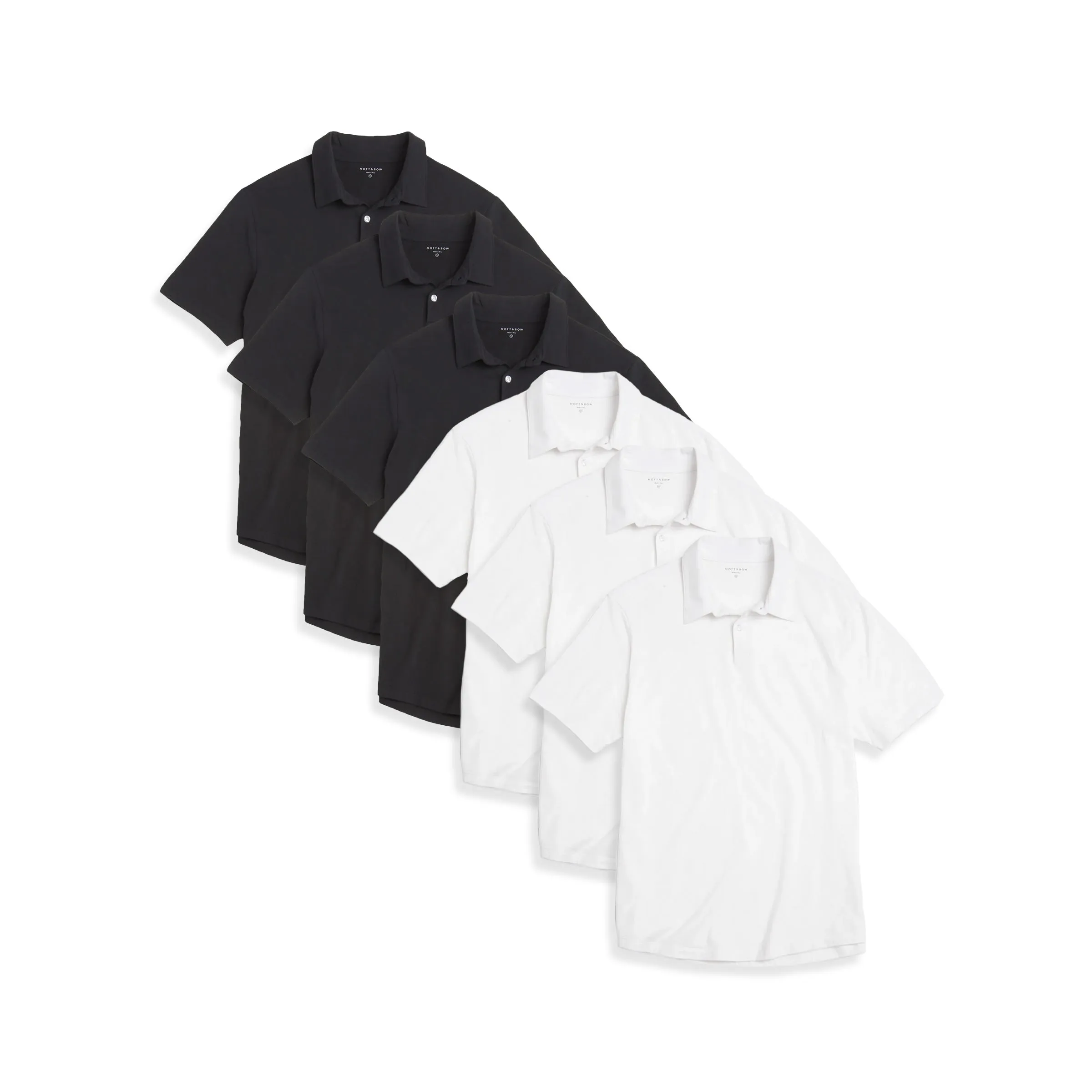 Jersey Sueded Polo 6-Pack sold by Mott & Bow