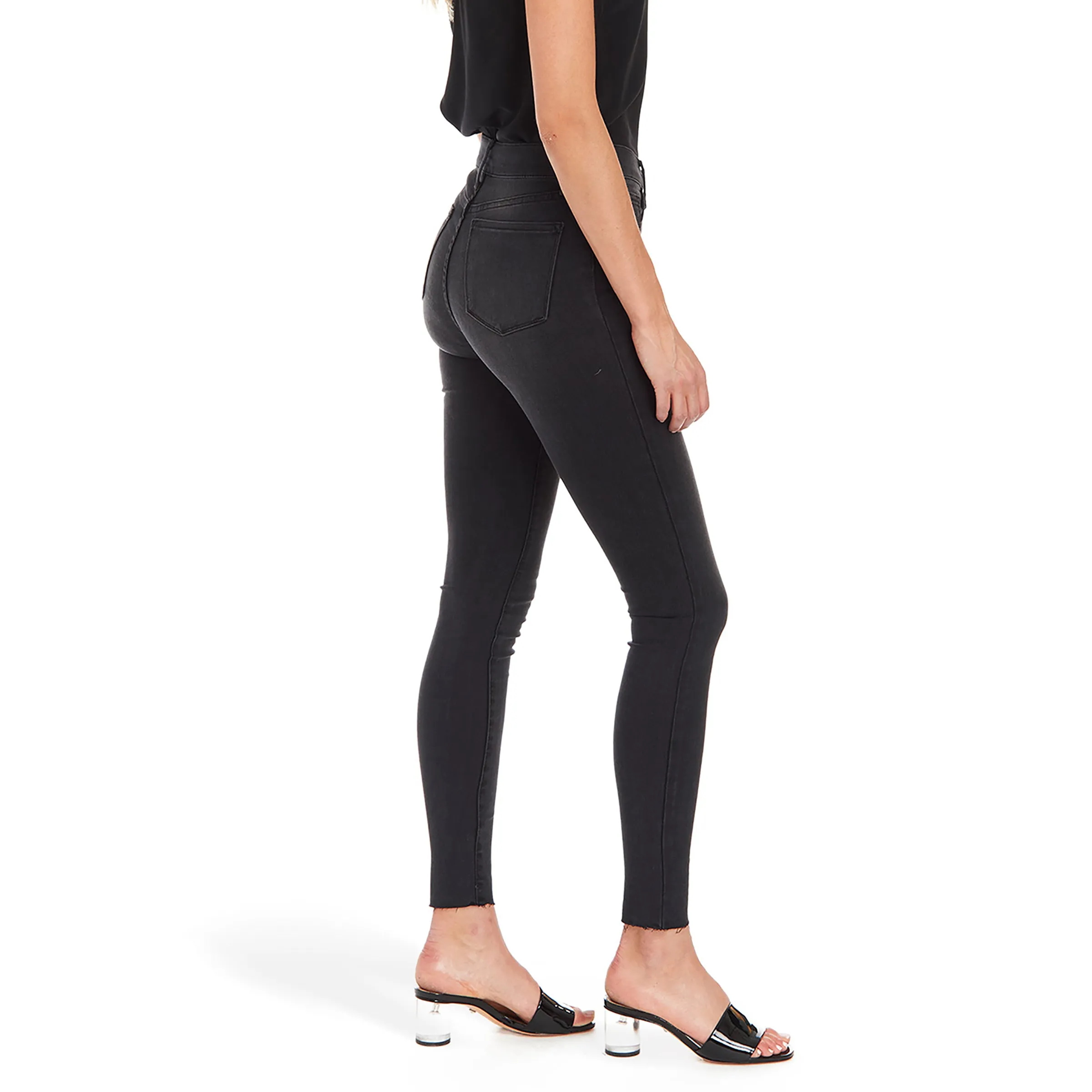 High Rise Skinny Orchard Jeans sold by Mott & Bow product image thumbnail 5