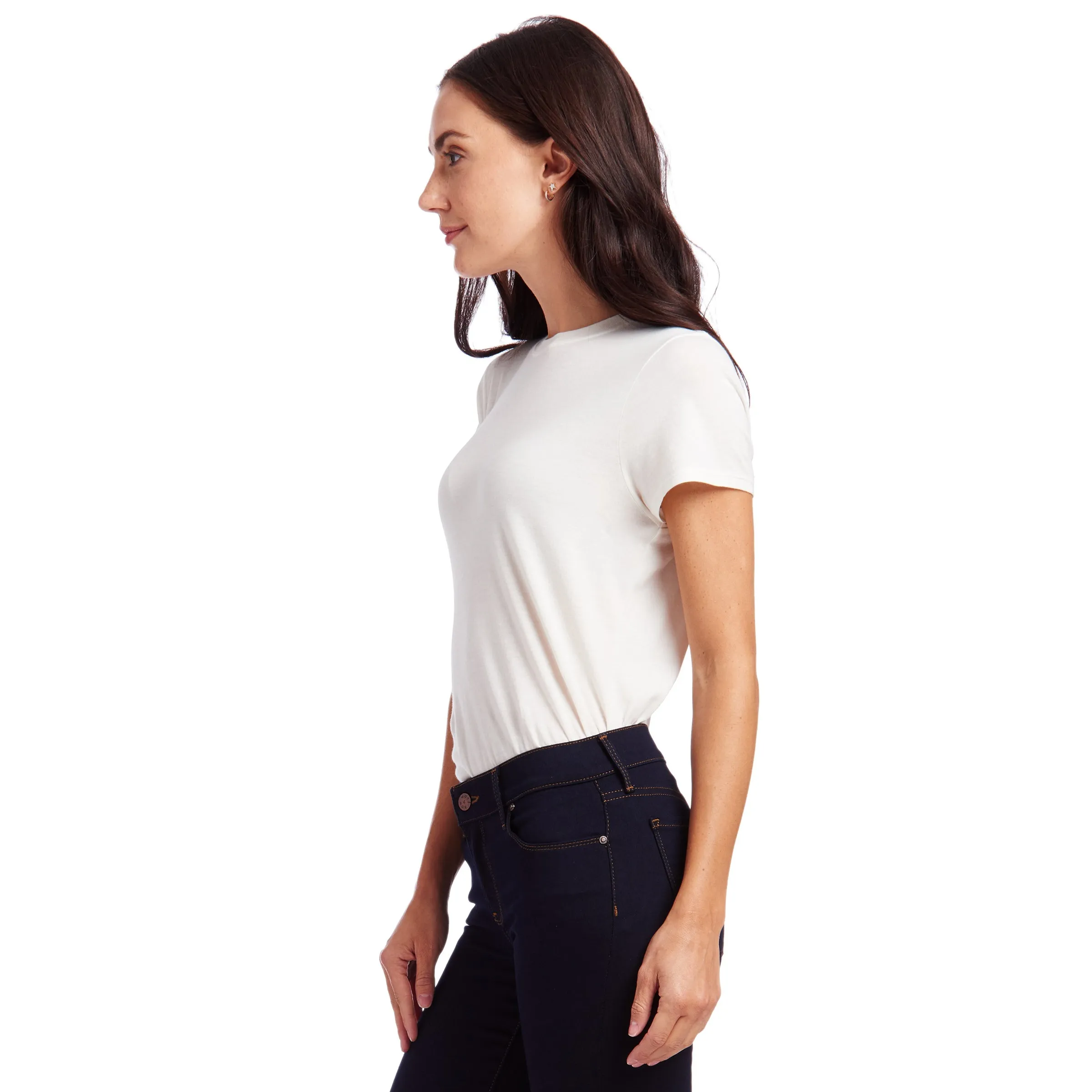 Fitted Crew Marcy Tee sold by Mott & Bow product image thumbnail 4