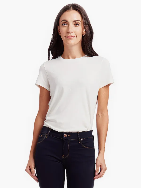 Fitted Crew Marcy Tee made by Mott & Bow