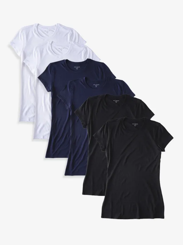 Fitted Crew Marcy 6-Pack made by Mott & Bow