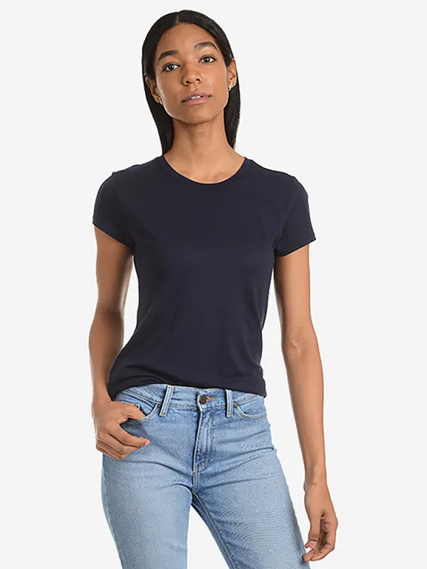 Fitted Crew Marcy Tee made by Mott & Bow