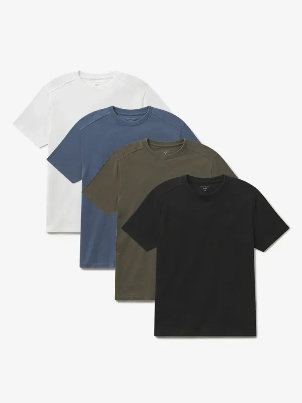 Cotton Jersey Oversized Tee 4-Pack made by Mott & Bow