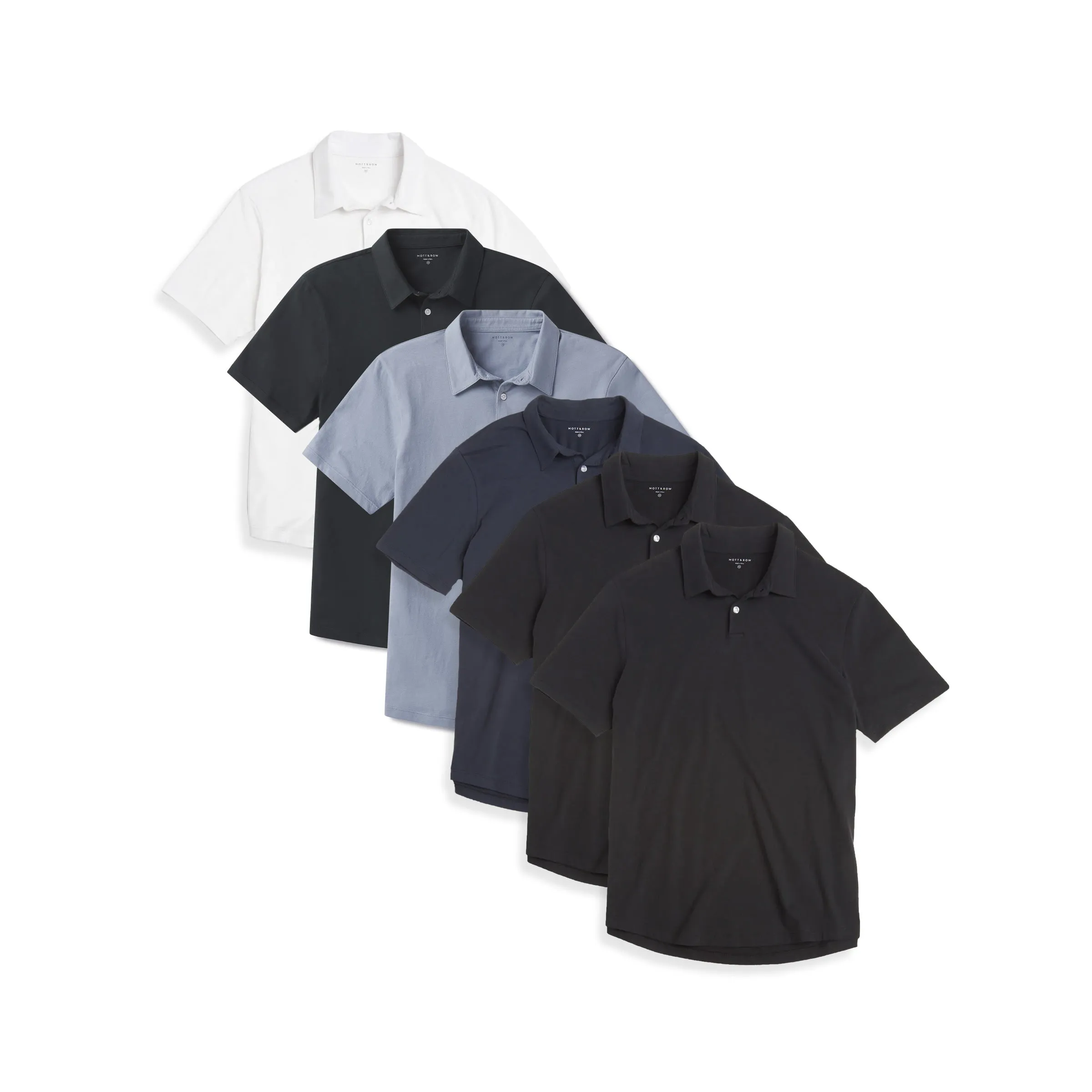 Jersey Sueded Polo 6-Pack sold by Mott & Bow product image thumbnail 3