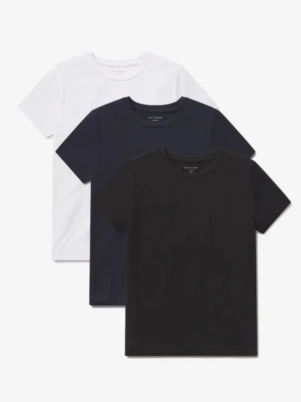 Second Skin Crew Tee 3-Pack made by Mott & Bow