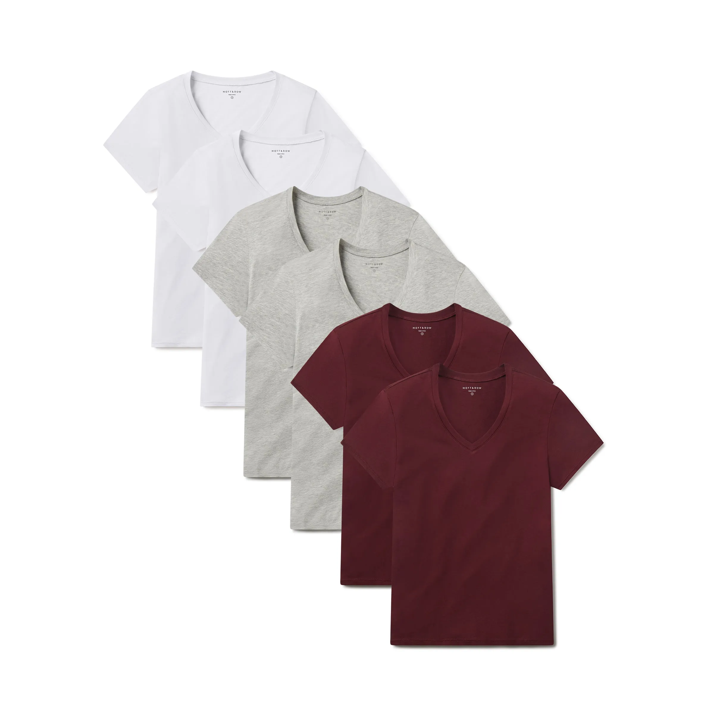 Fitted V-Neck Marcy 6-Pack sold by Mott & Bow product image thumbnail 3