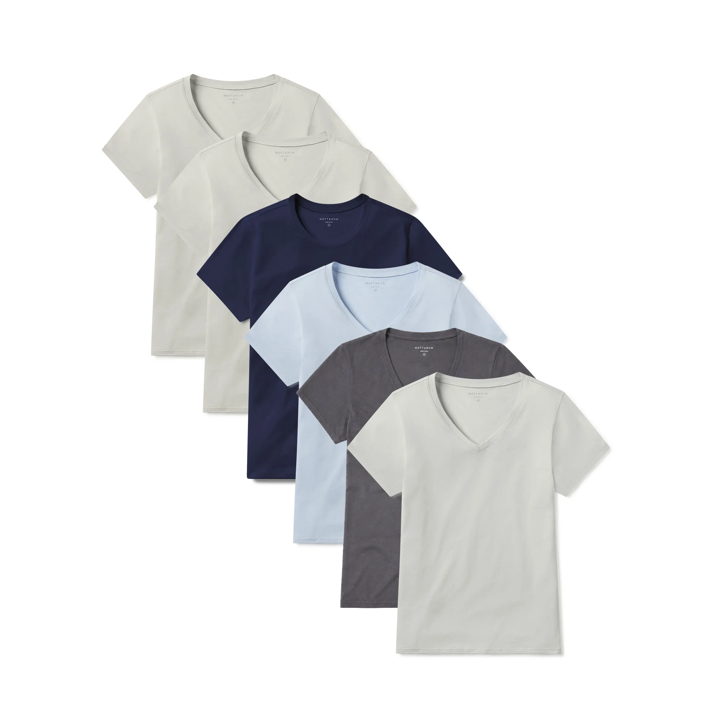 Fitted V-Neck Marcy 6-Pack sold by Mott & Bow product image thumbnail 3