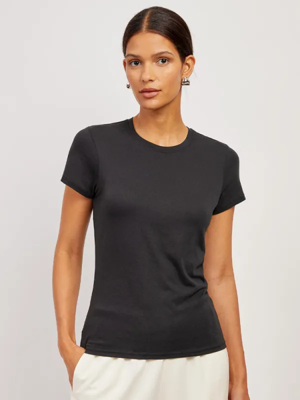 Fitted Crew Marcy Tee - Pre Order made by Mott & Bow