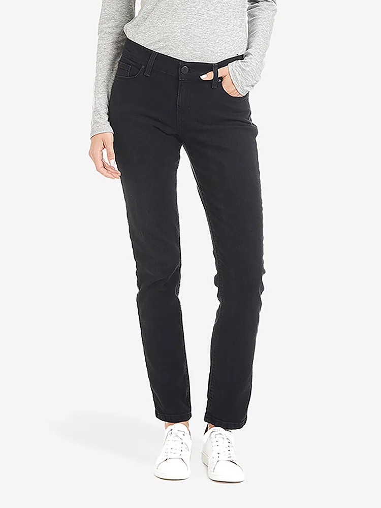 Mid Rise Slim Straight Allen Jeans sold by Mott & Bow