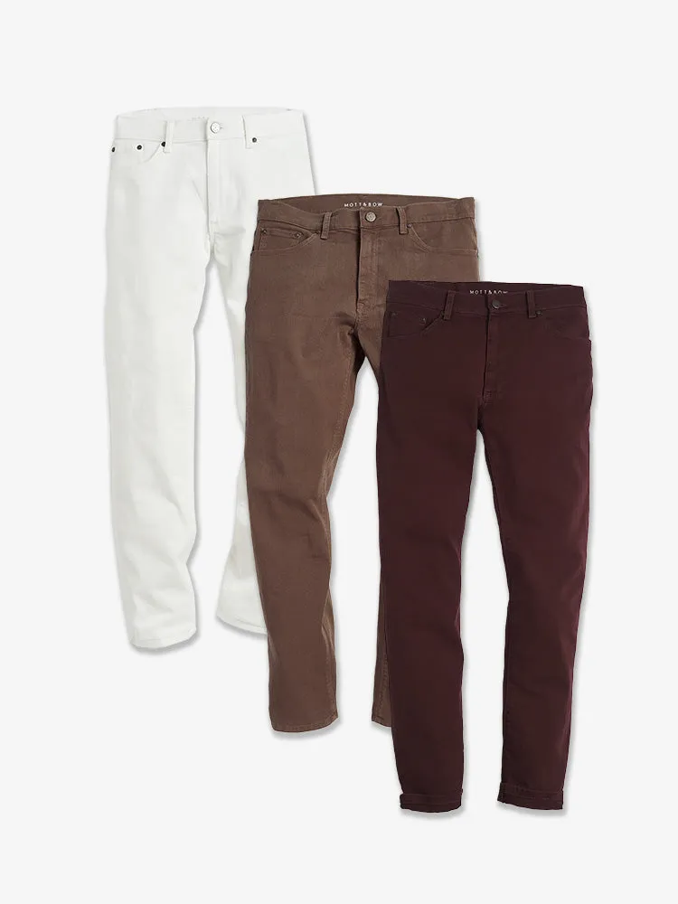 Slim Mercer Jeans 3-Pack sold by Mott & Bow