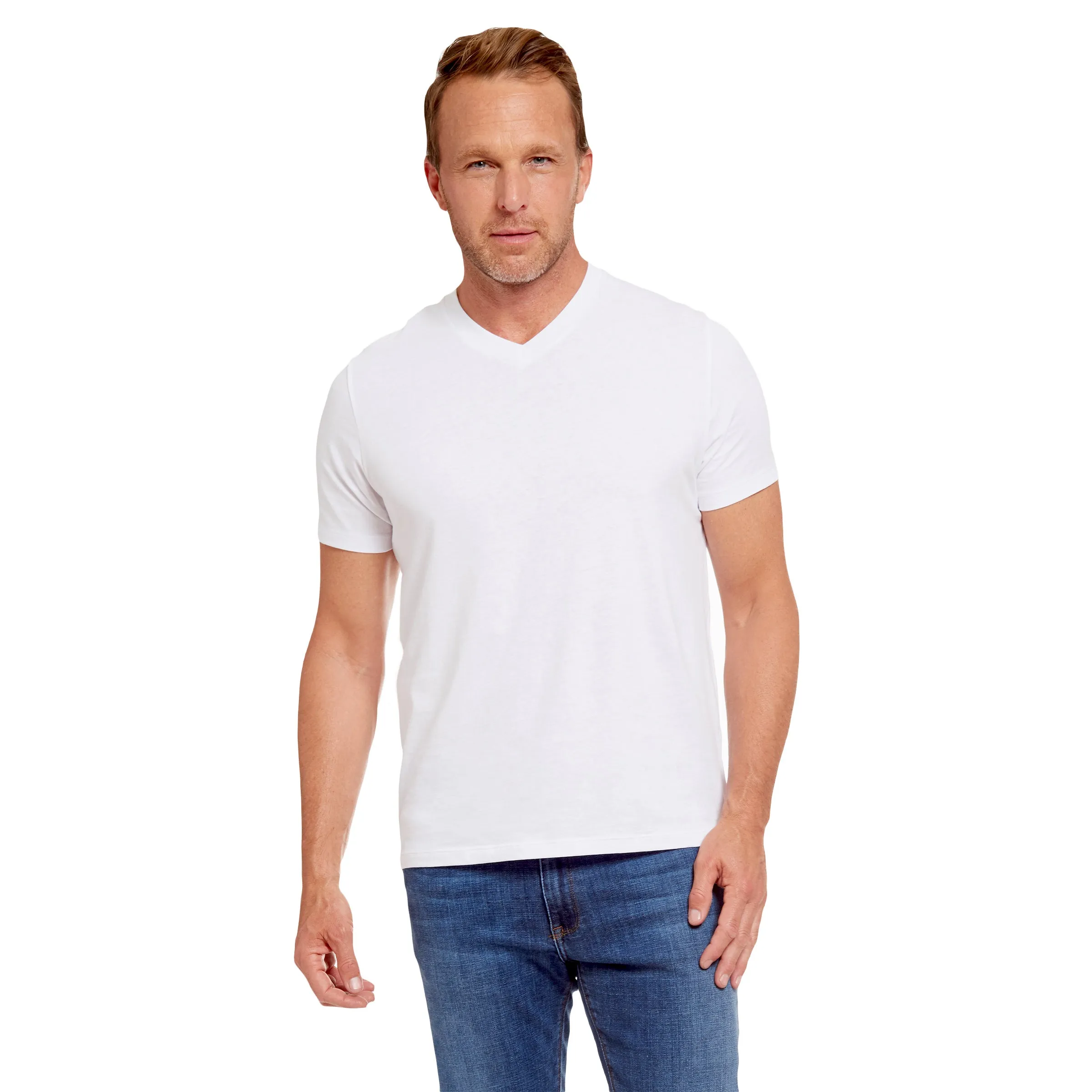 Classic V-Neck Driggs Tee sold by Mott & Bow product image thumbnail 3