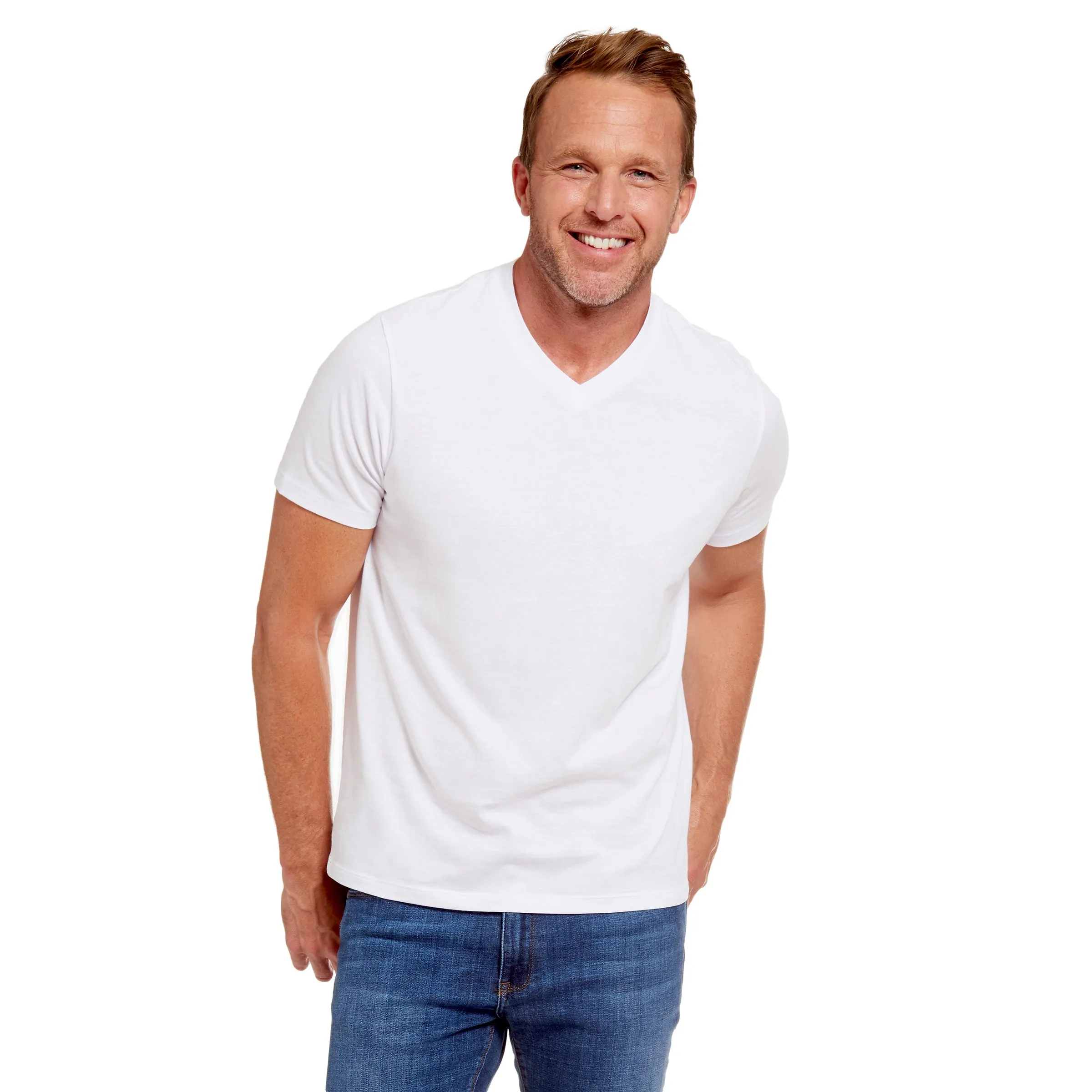 Classic V-Neck Driggs Tee sold by Mott & Bow product image thumbnail 4