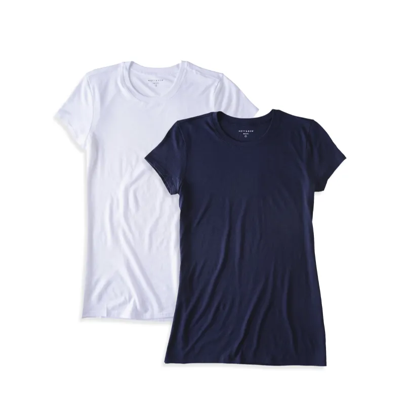 Fitted Crew Marcy 2-Pack sold by Mott & Bow