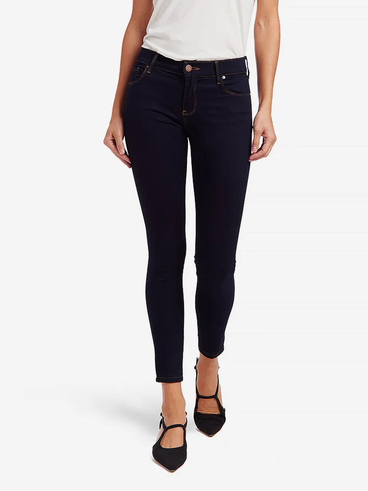 Mid Rise Skinny Ann Jeans sold by Mott & Bow