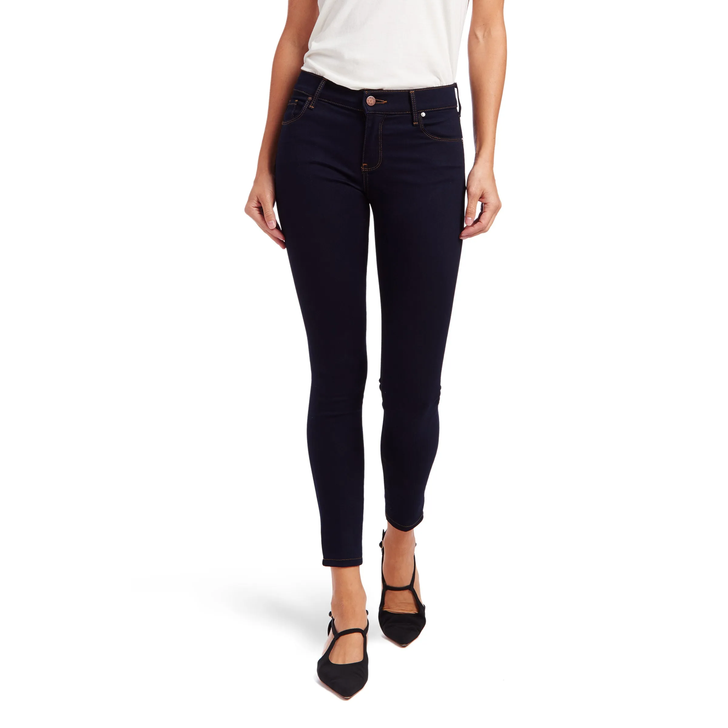 Mid Rise Skinny Ann Jeans sold by Mott & Bow product image thumbnail 3