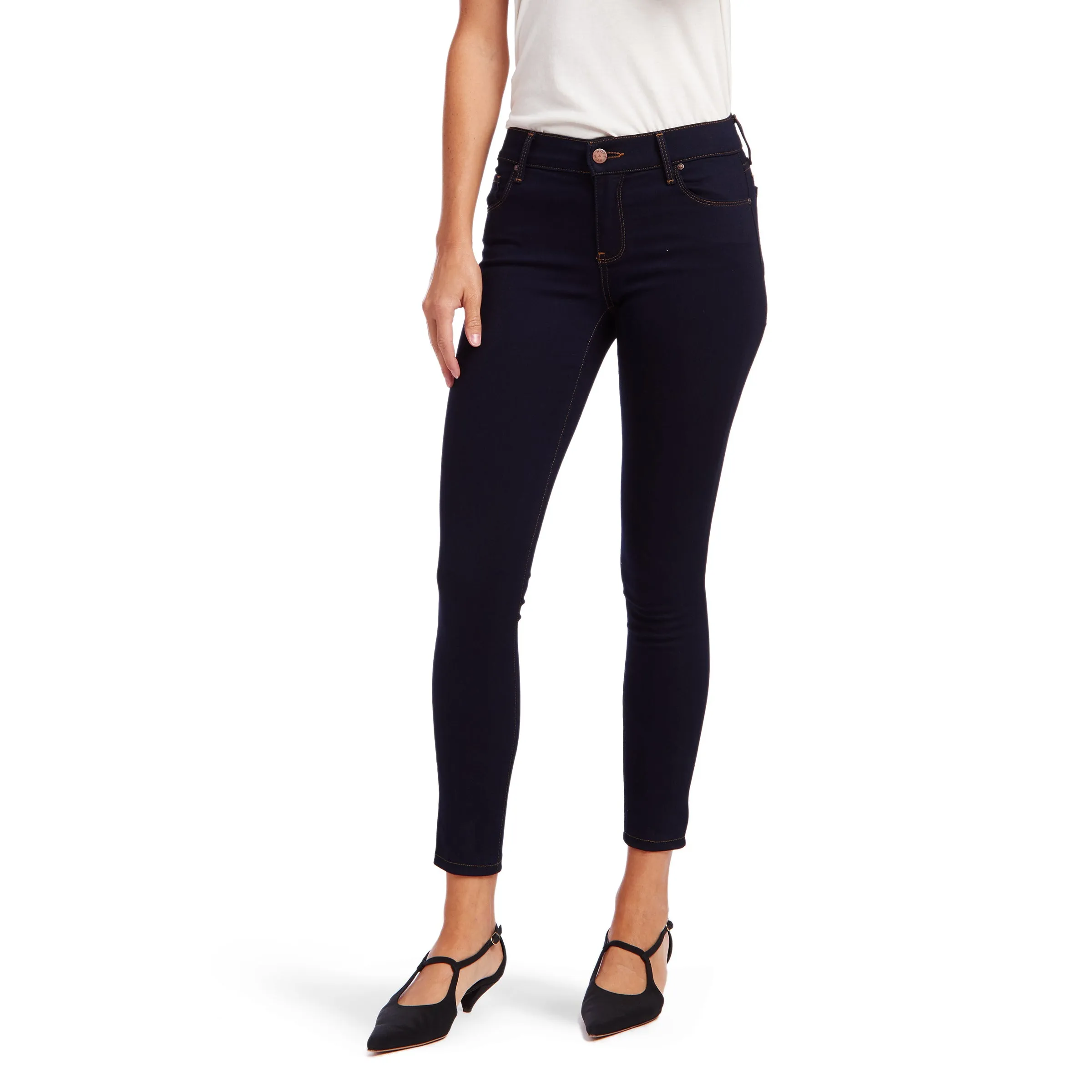 Mid Rise Skinny Ann Jeans sold by Mott & Bow product image thumbnail 4