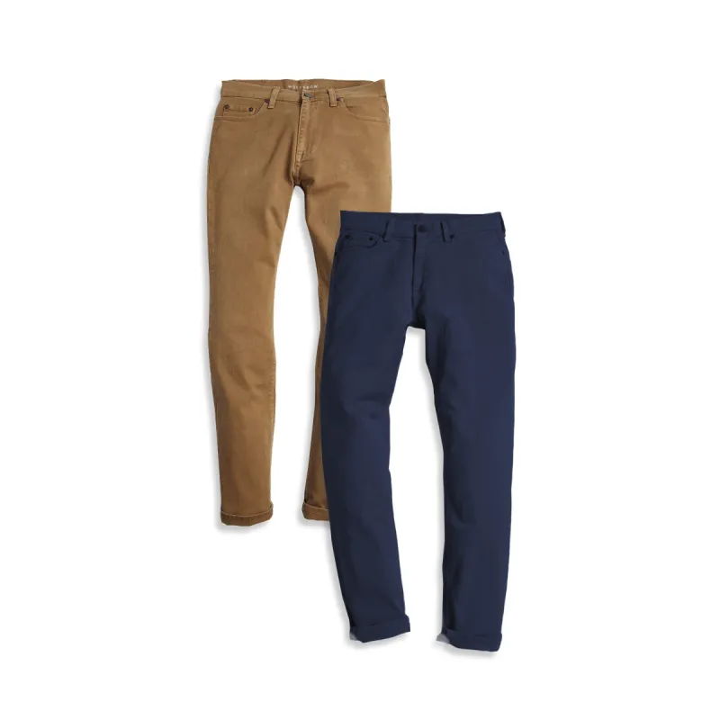 Slim Mercer Jeans 2-Pack sold by Mott & Bow