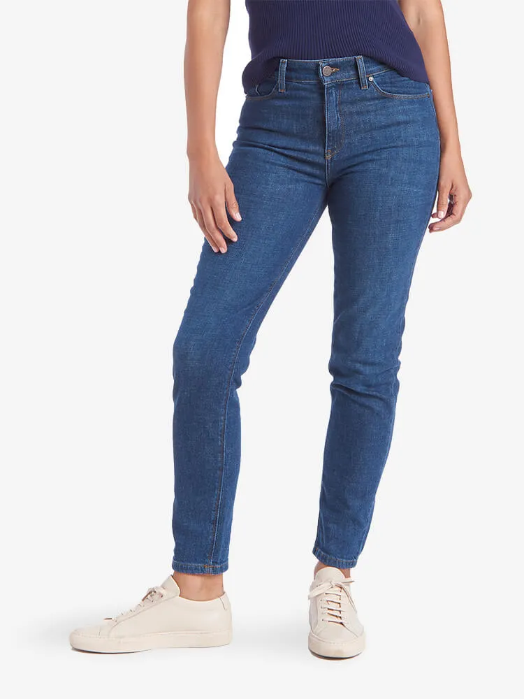 High Rise Mom Charlton Jeans sold by Mott & Bow
