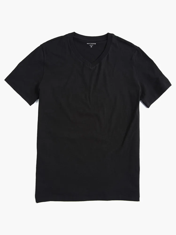 Classic V-Neck Driggs Tee sold by Mott & Bow