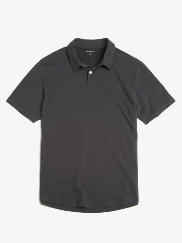 Jersey Sueded Polo sold by Mott & Bow