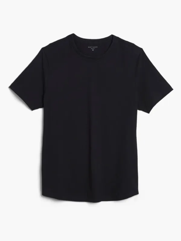 Curved Hem Driggs Tee sold by Mott & Bow