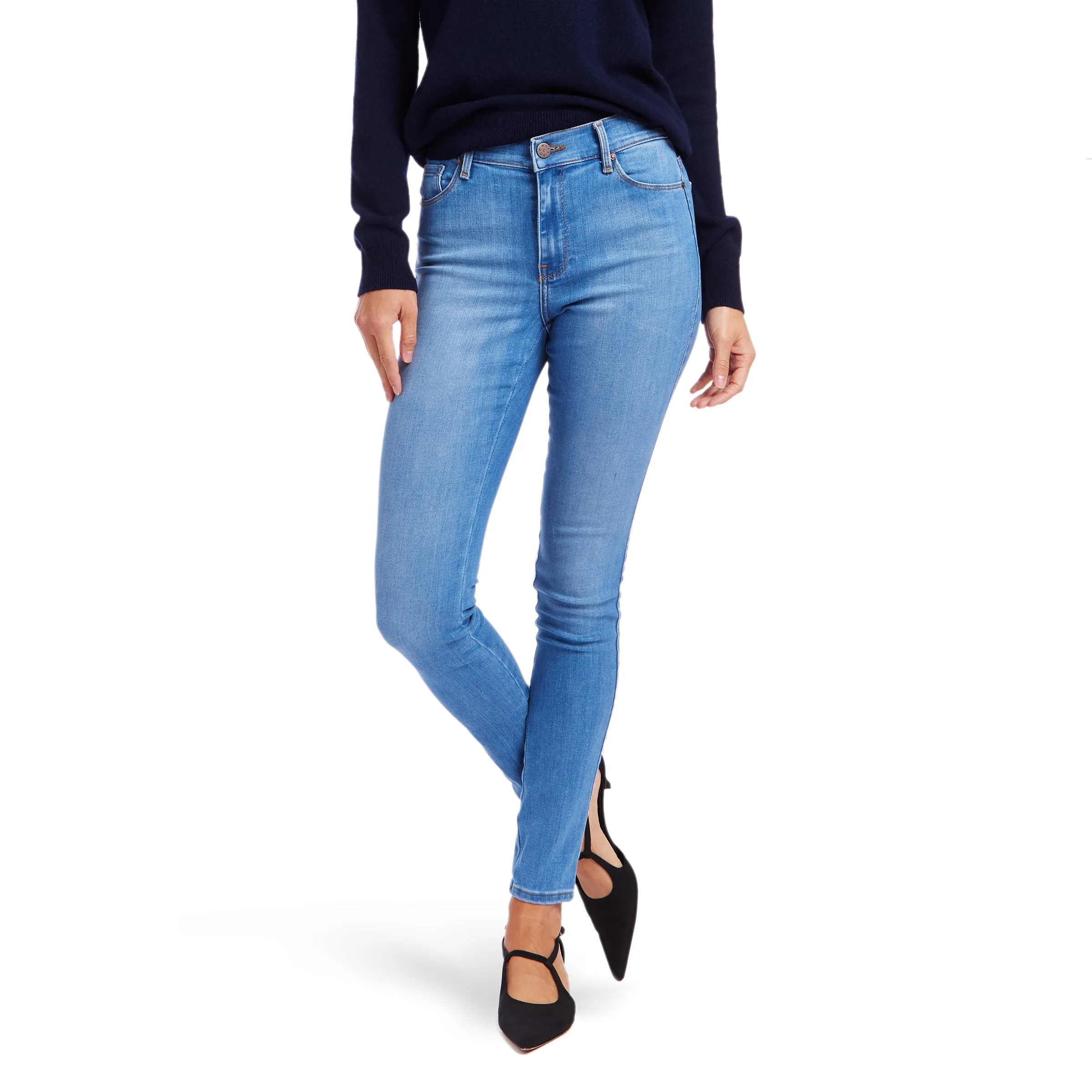 High Rise Skinny Jane Jeans sold by Mott & Bow product image thumbnail 3