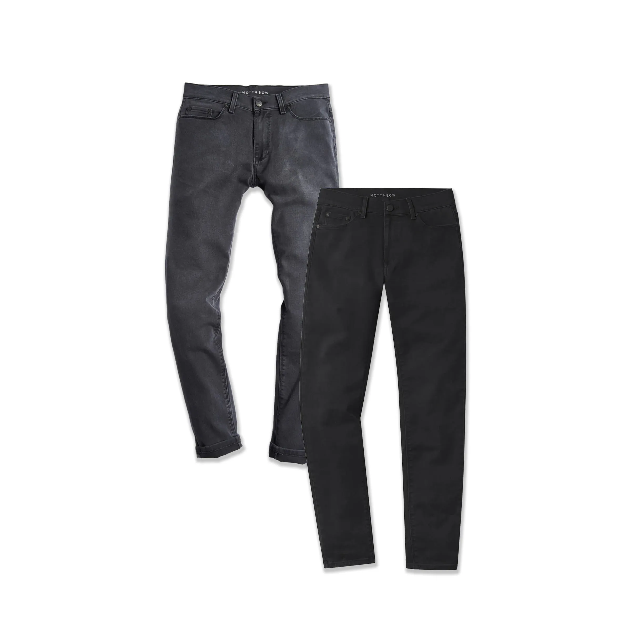Slim Stone Jeans 2-Pack sold by Mott & Bow