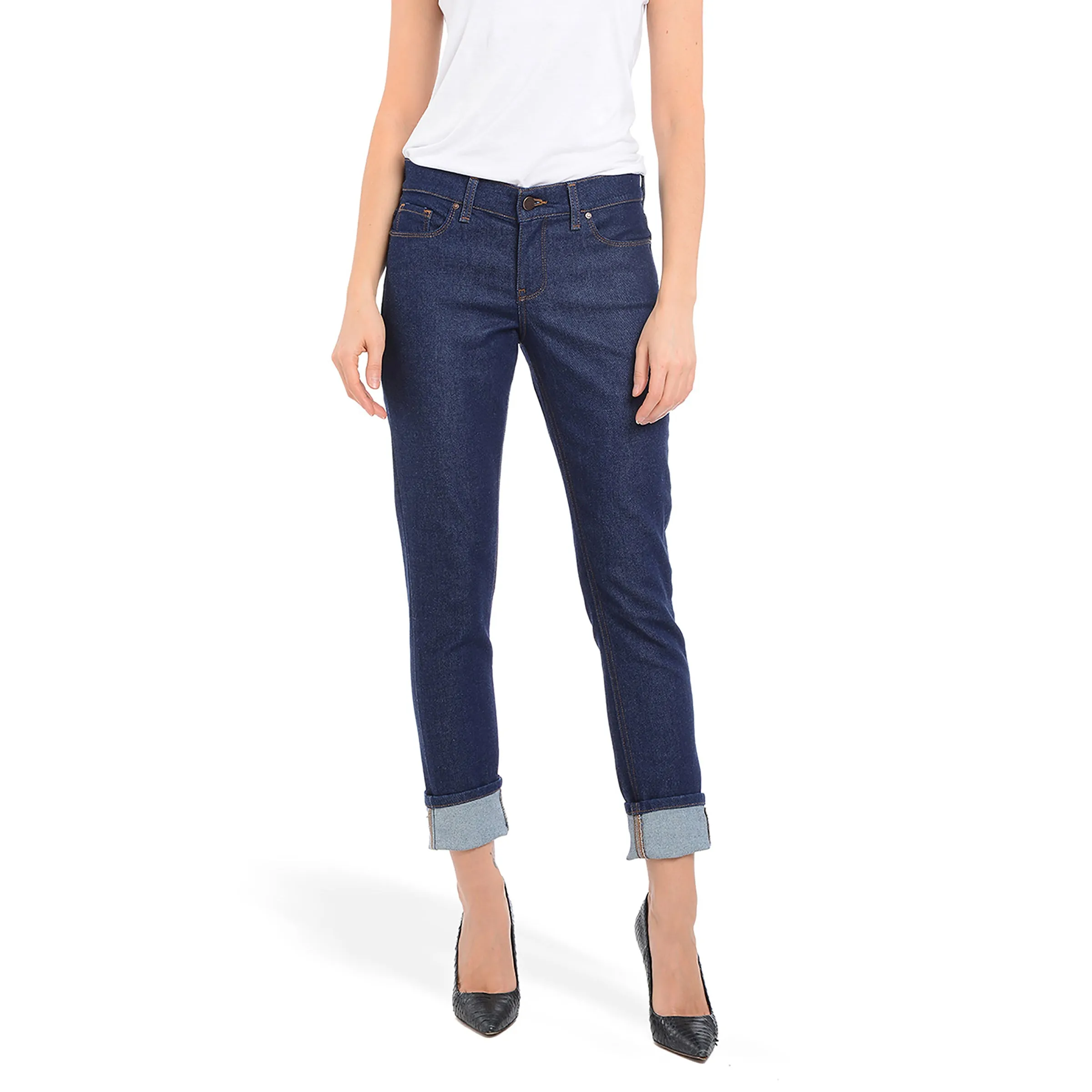 Mid Rise Slim Straight Laight Jeans sold by Mott & Bow product image thumbnail 3