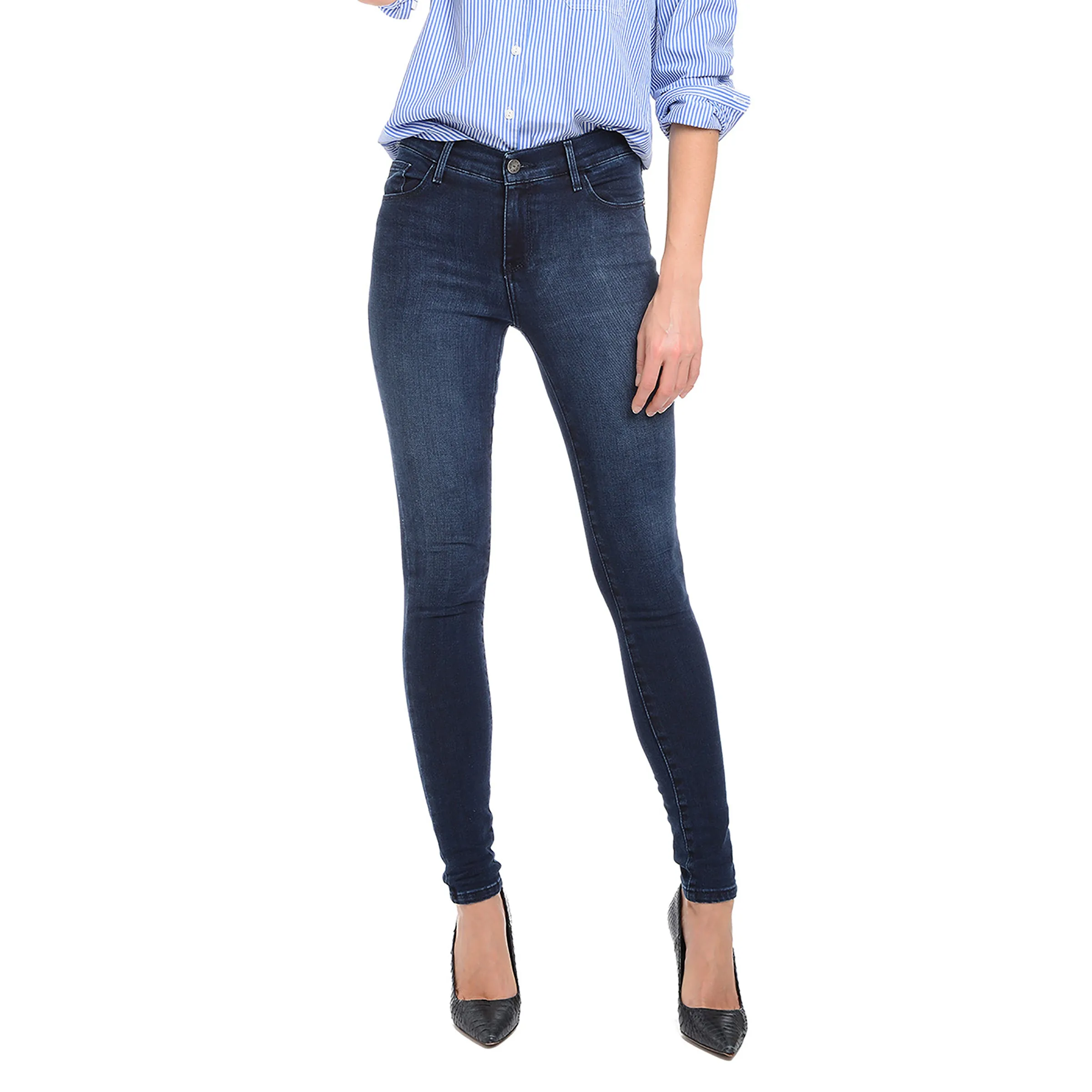 High Rise Skinny Moore Jeans sold by Mott & Bow product image thumbnail 3